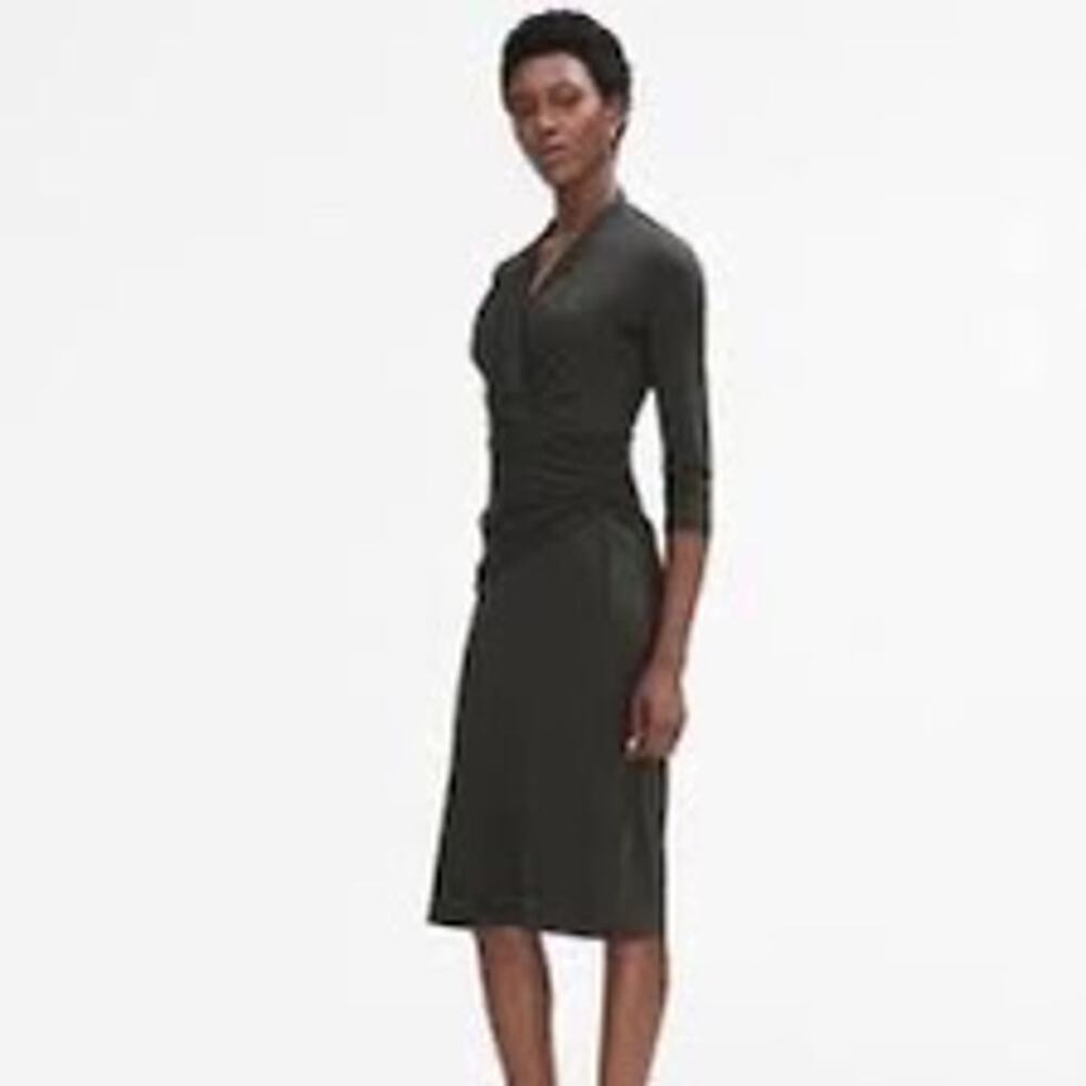 MM LaFleur Casey Dress In Dark Pine